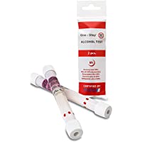 2x Europe Ancho APROBADO Prueba De Alcoholemia Alcoholímetro Alcohol NF ALIENTO Kit Prueba - readouts for 0.0 - 0.2 - 0…